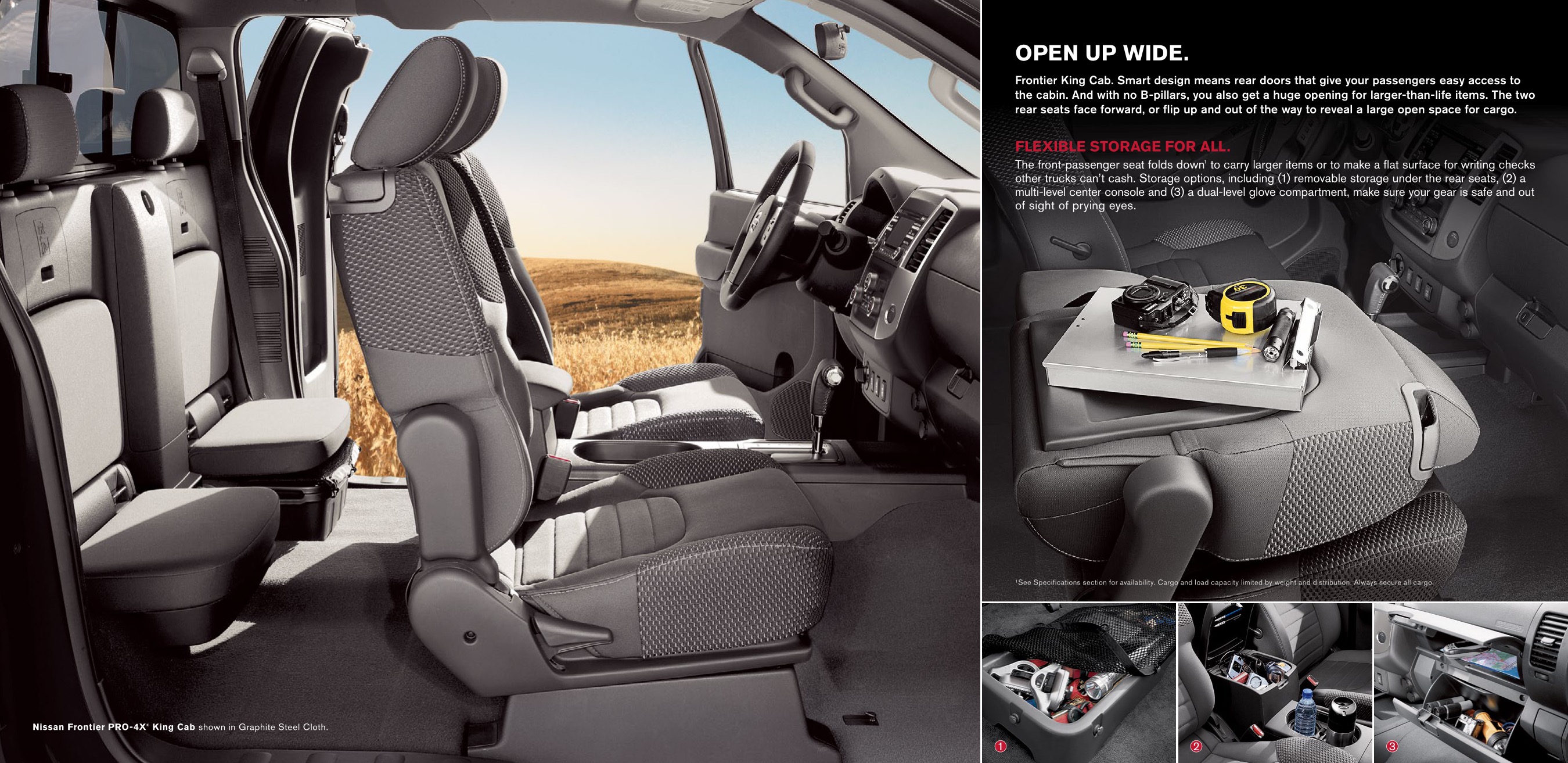2013 Nissan Frontier Brochure Page 3